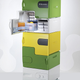 Image for article titled Flatshare Fridge Separates Your Roommate's Rotten Food From Yours